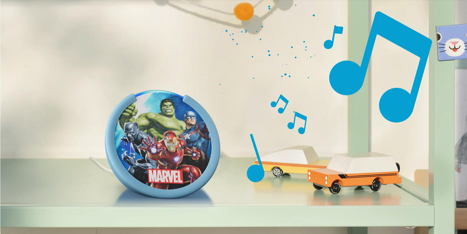 Amazon Echo Pop Kids Avengers Marvel