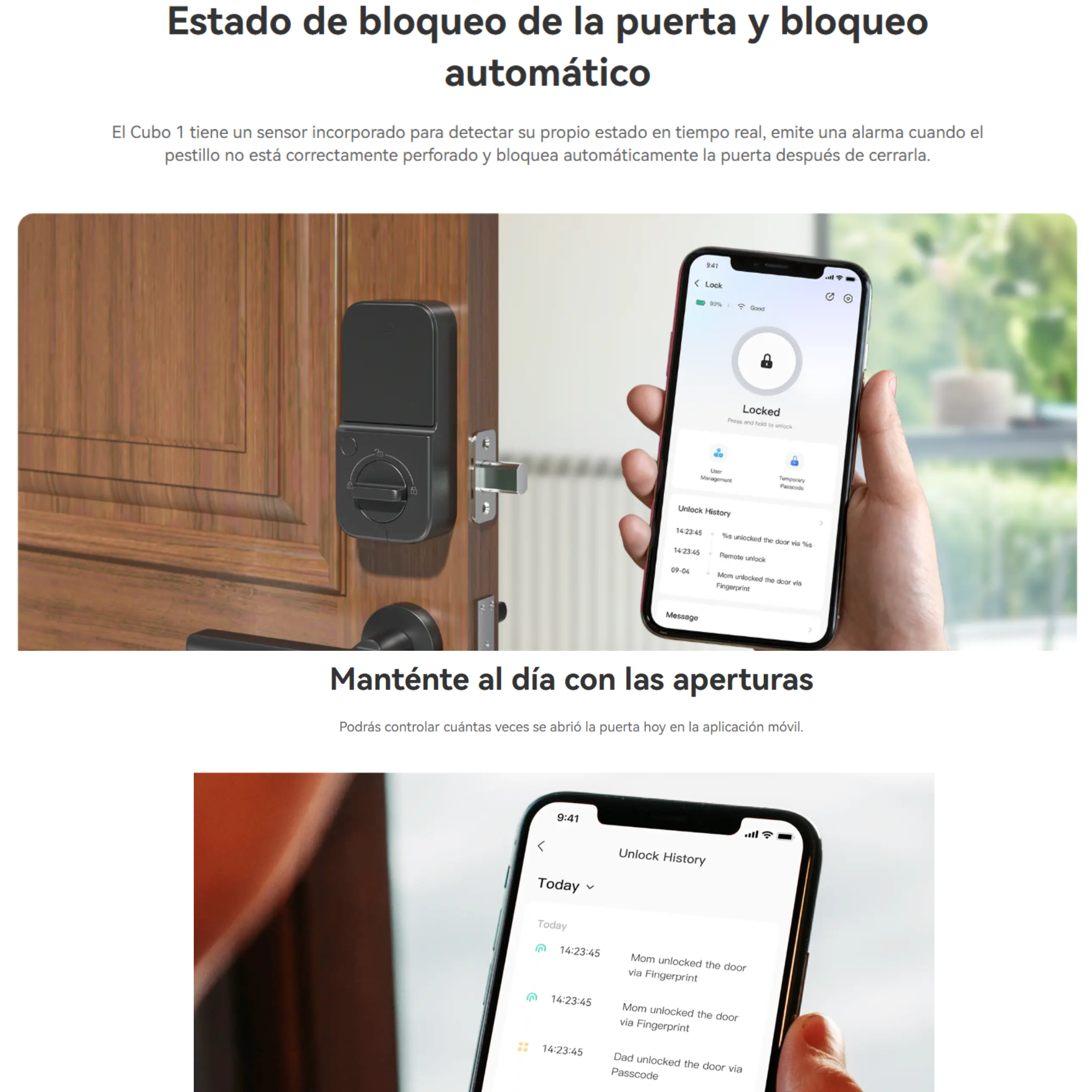 Cerradura Smart Inalambrica