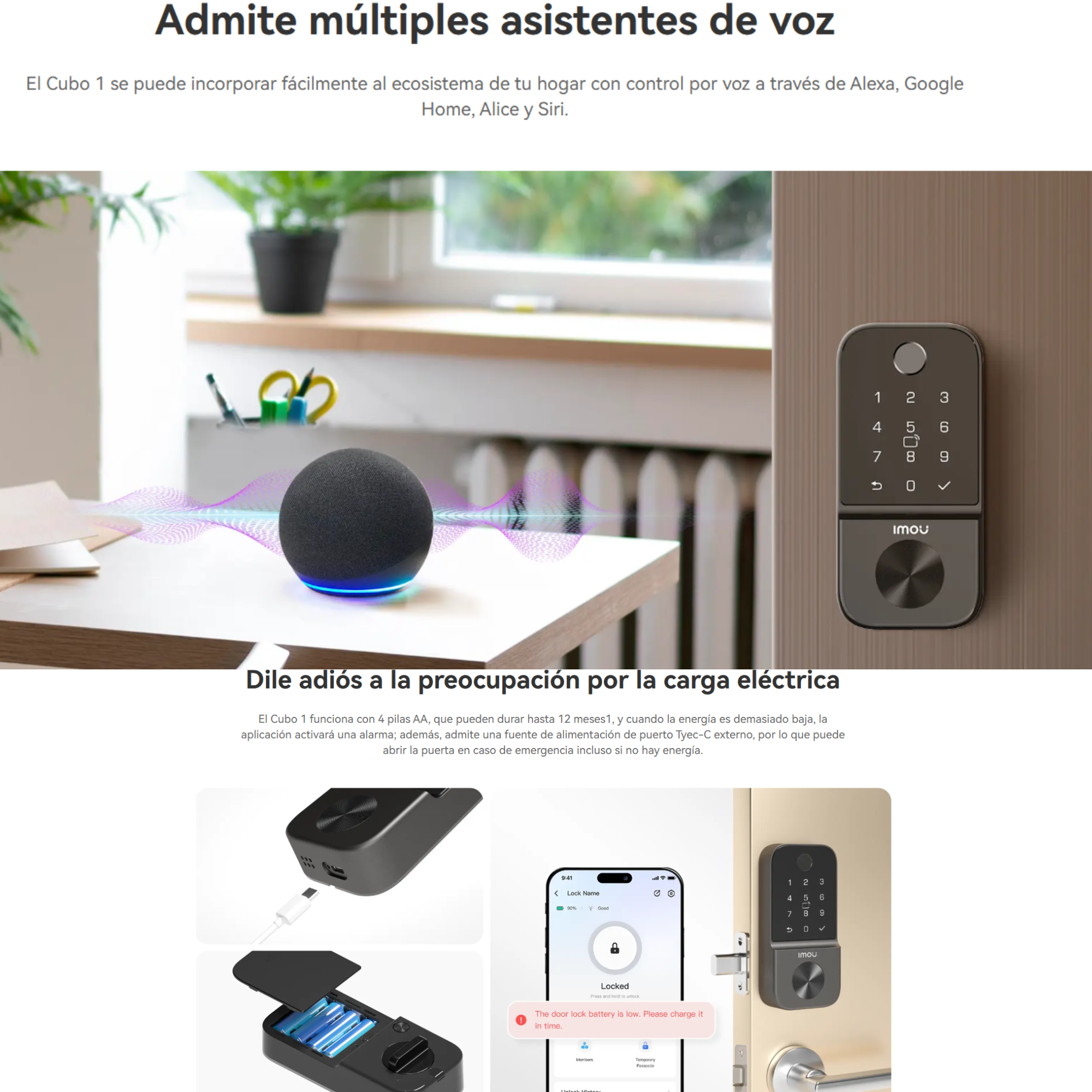 Cerradura Smart Inalambrica