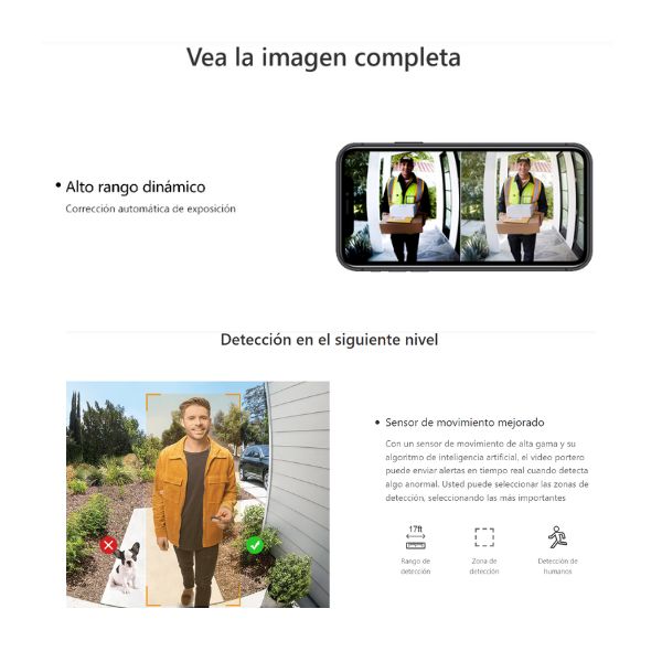 Kit Timbre Inalambrico 5mp