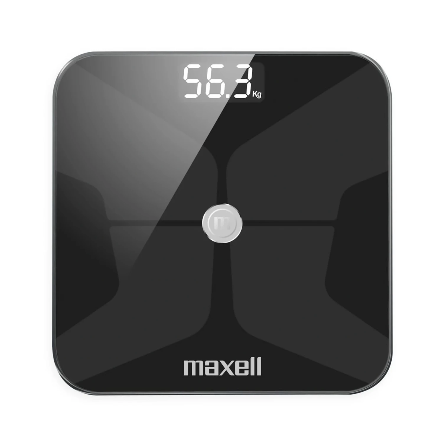Balanza Digital Fitness Wifi Negro