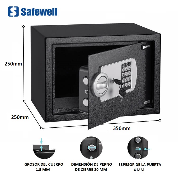 Caja Fuerte Digital Con Autobloqueo