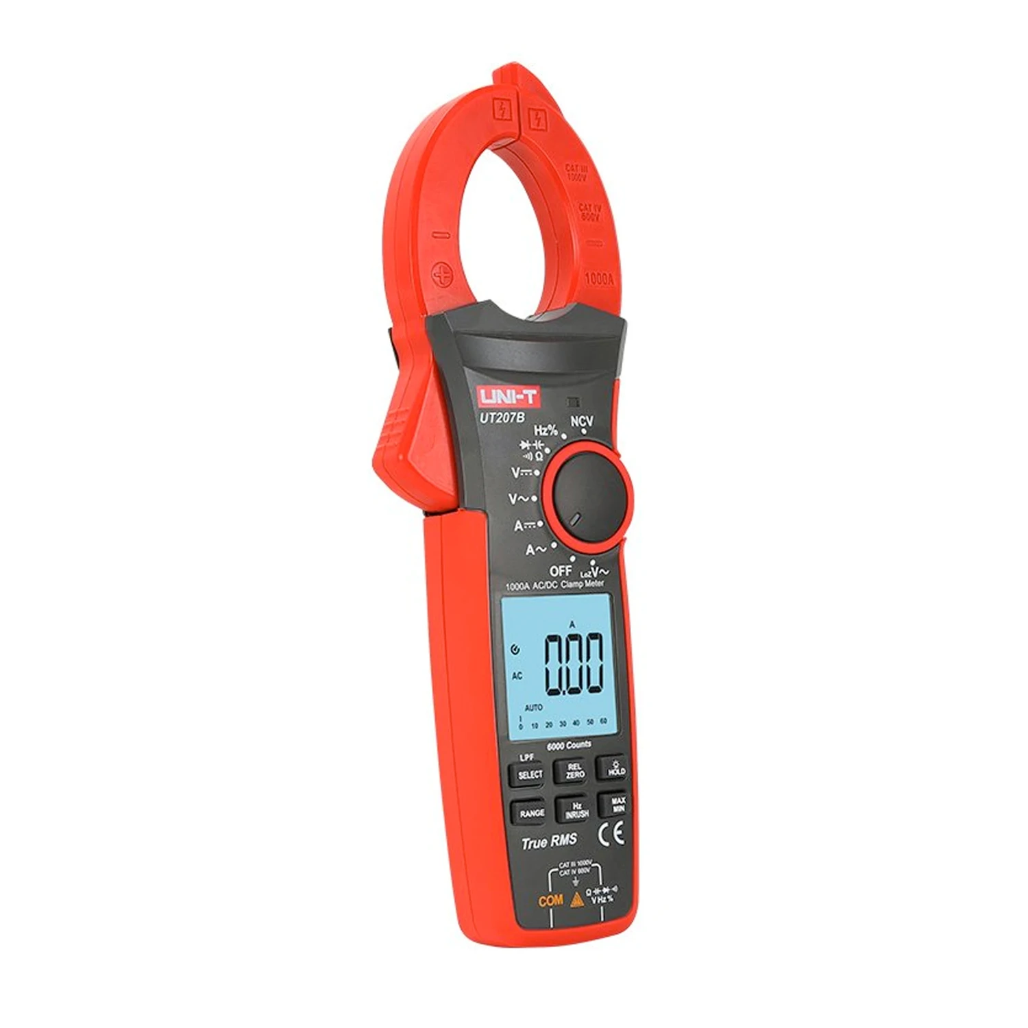 Pinza Amperimetrica Digital True Rms