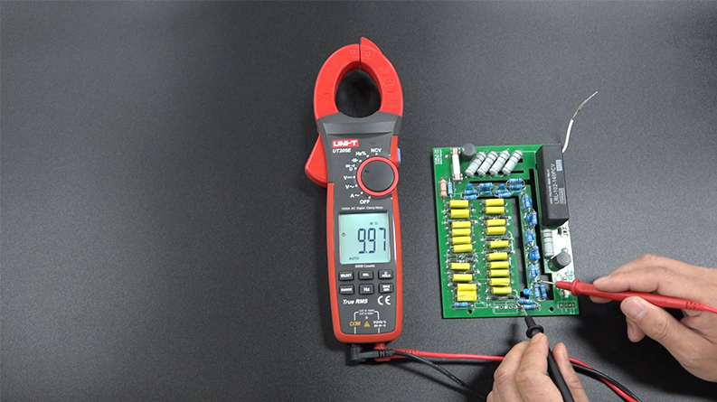 Pinza Amperimetrica Digital True Rms