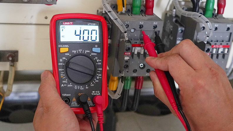 Multimetro Digital Con Pantalla Lcd