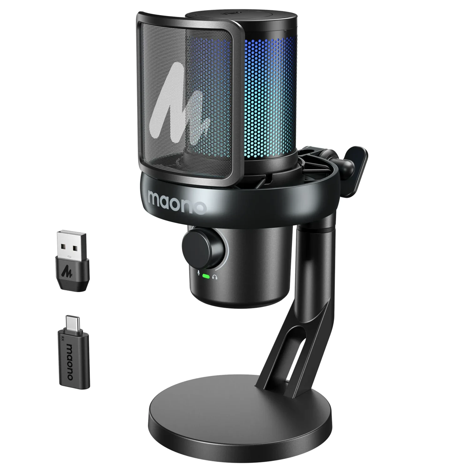 Microfono Inalambrico De Escritorio Rgb