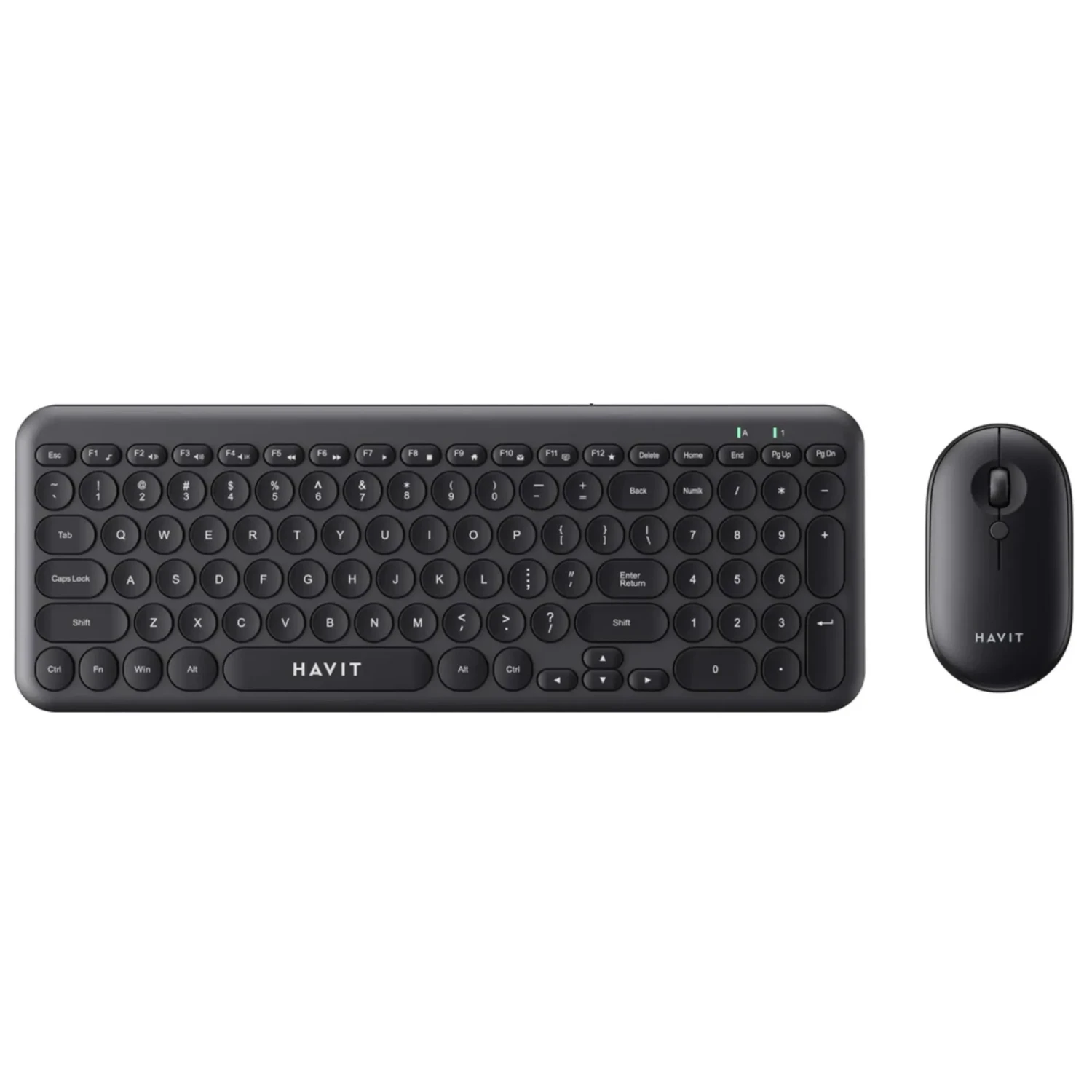 Combo Teclado+mouse Inalambrico Gris