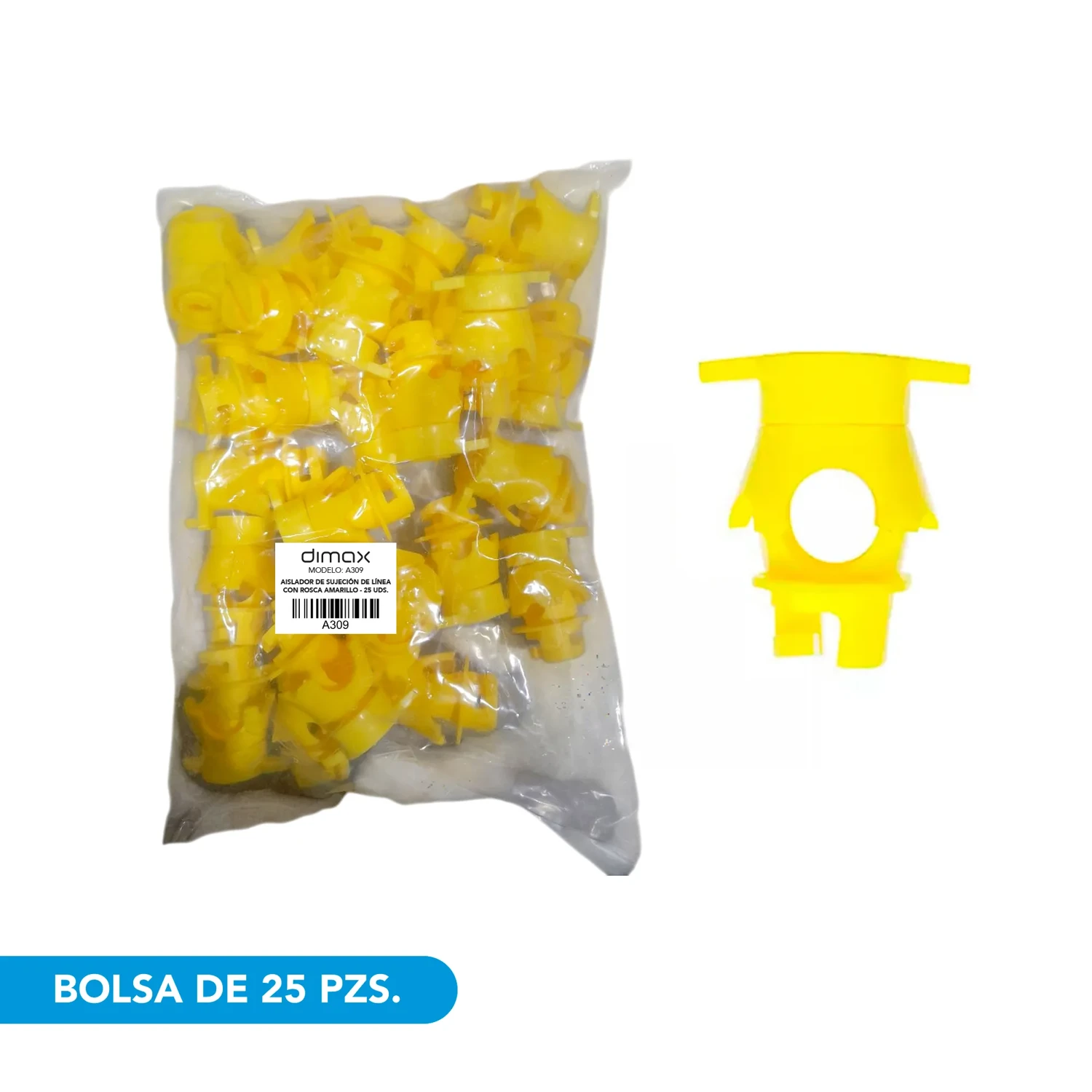 Aislador De Sujeción De Línea Con Rosca