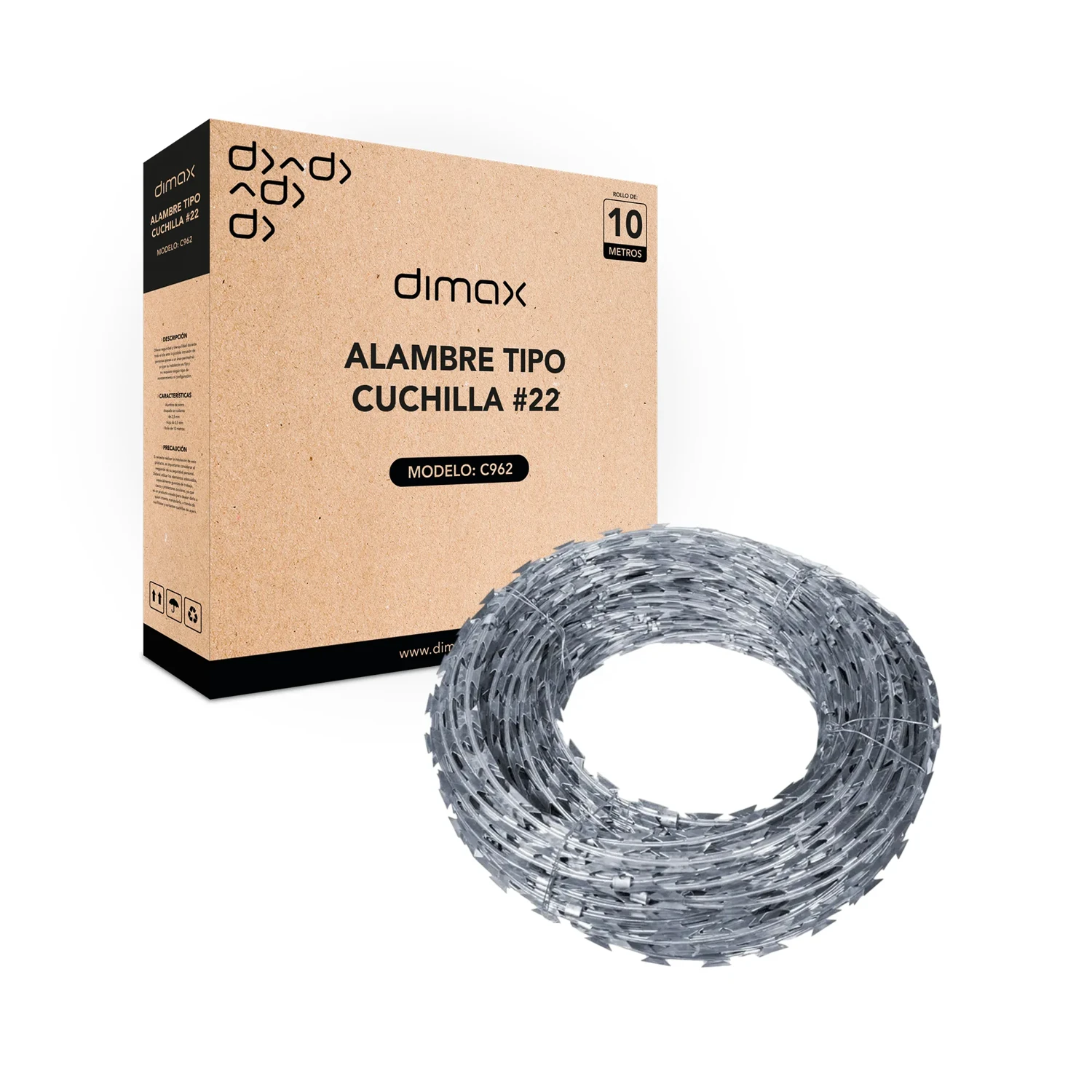 Alambre Tipo Cuchilla Hoja #22