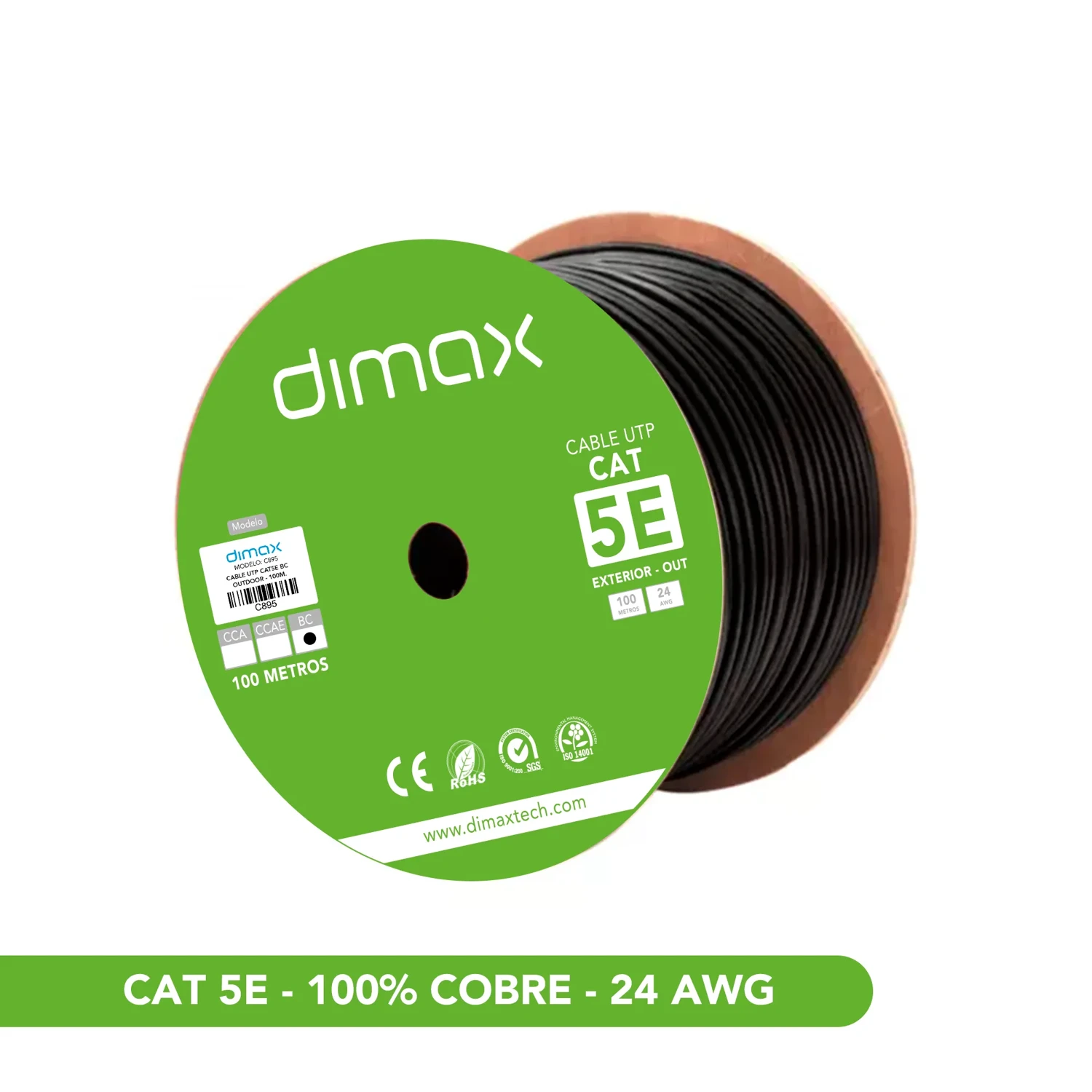 Cable Utp Cat5e Bc Ext