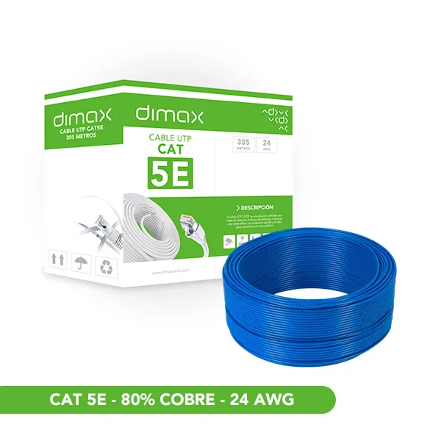 Cable Utp Cat5e Ccae Int