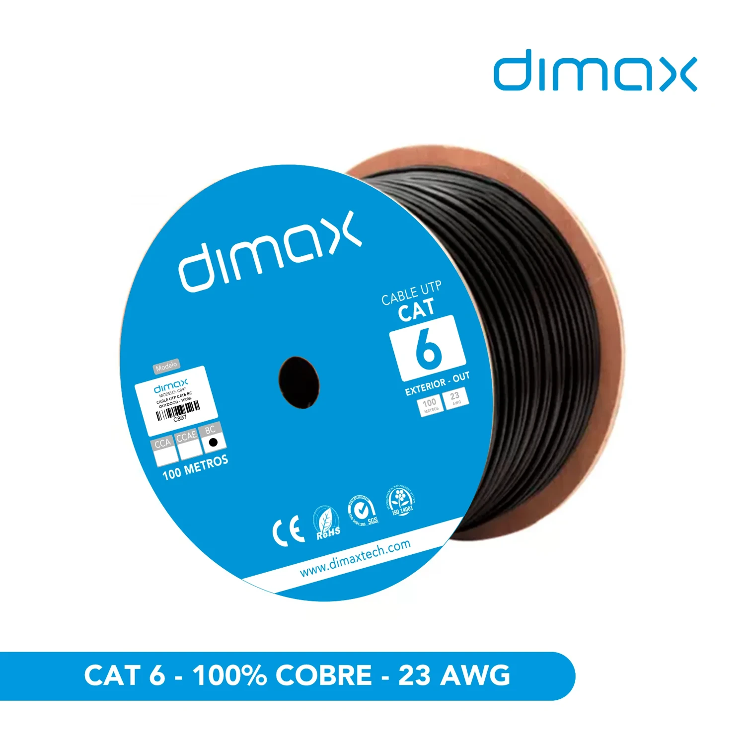 Cable Utp Cat6 Bc Ext