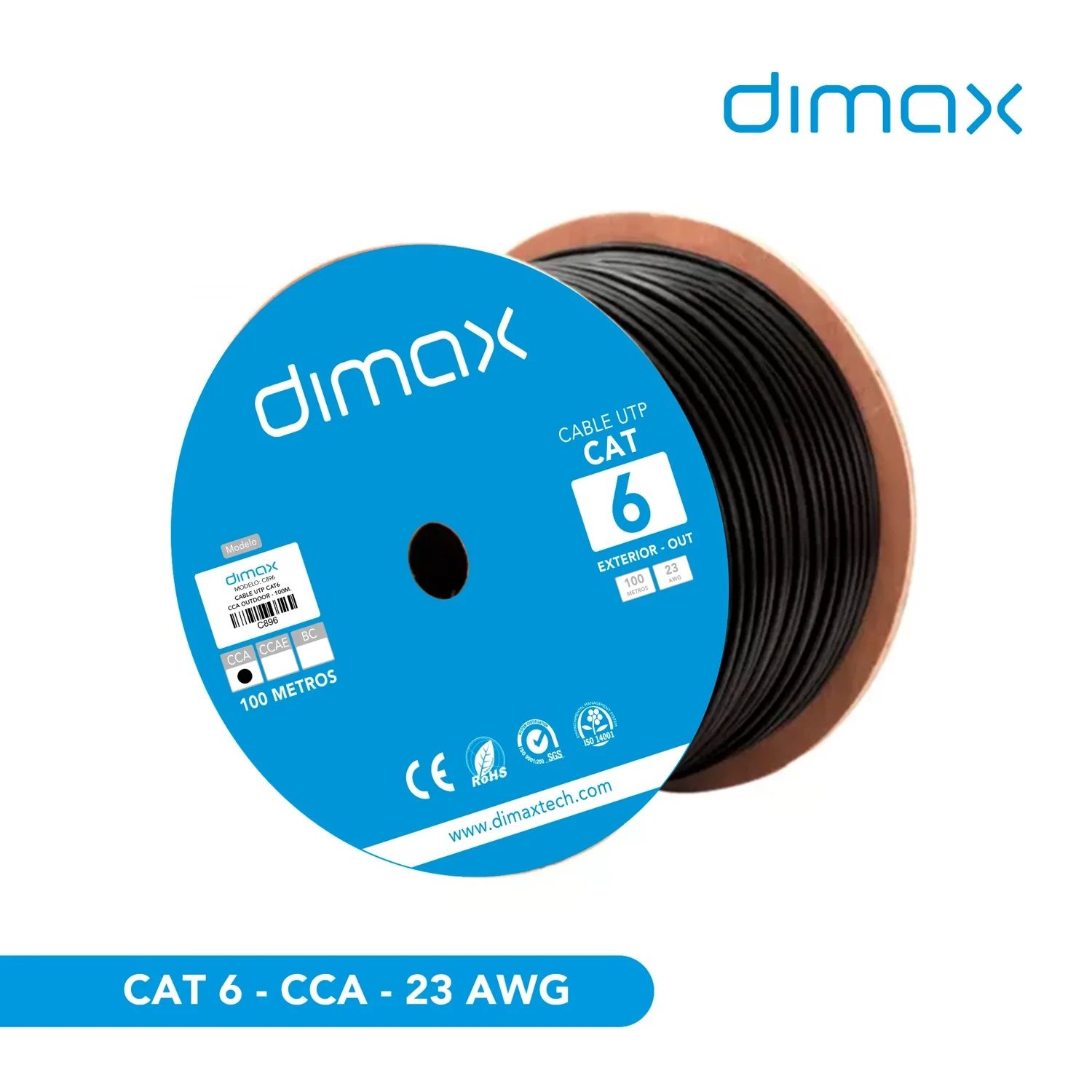 Cable Utp Cat6 Cca  Ext