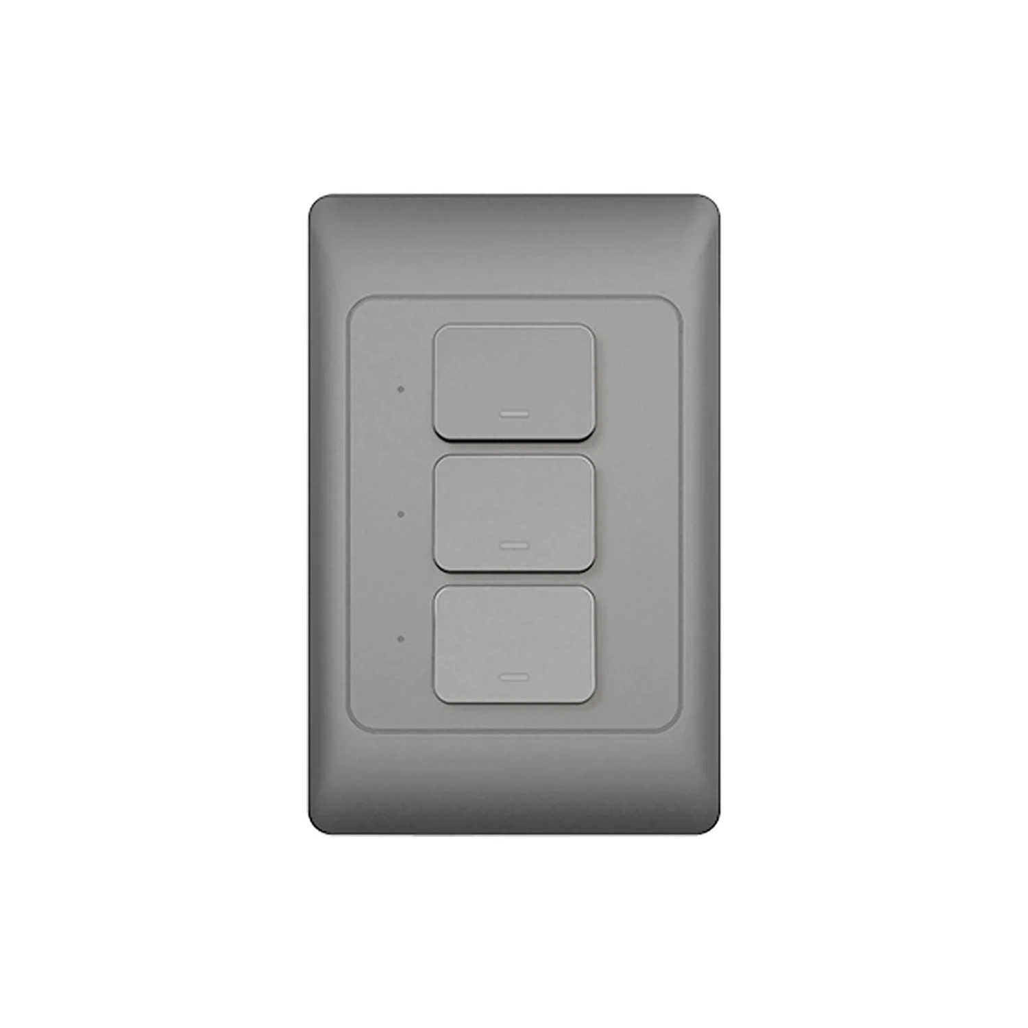 Interruptor Smart Gris Wifi 3 Tomas