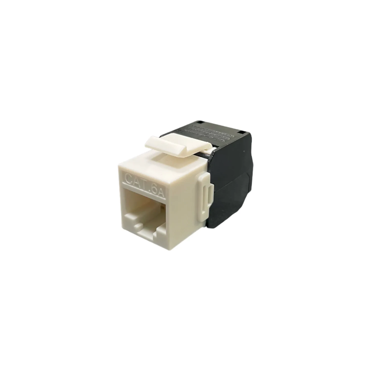 Keystone Jack Cat6a Color Blanco