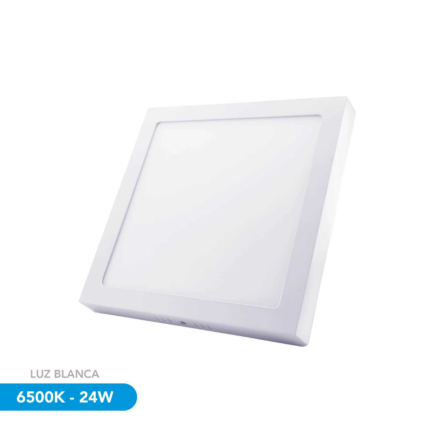 Luz Led Cuadrada De Sobreponer 6500k 24w