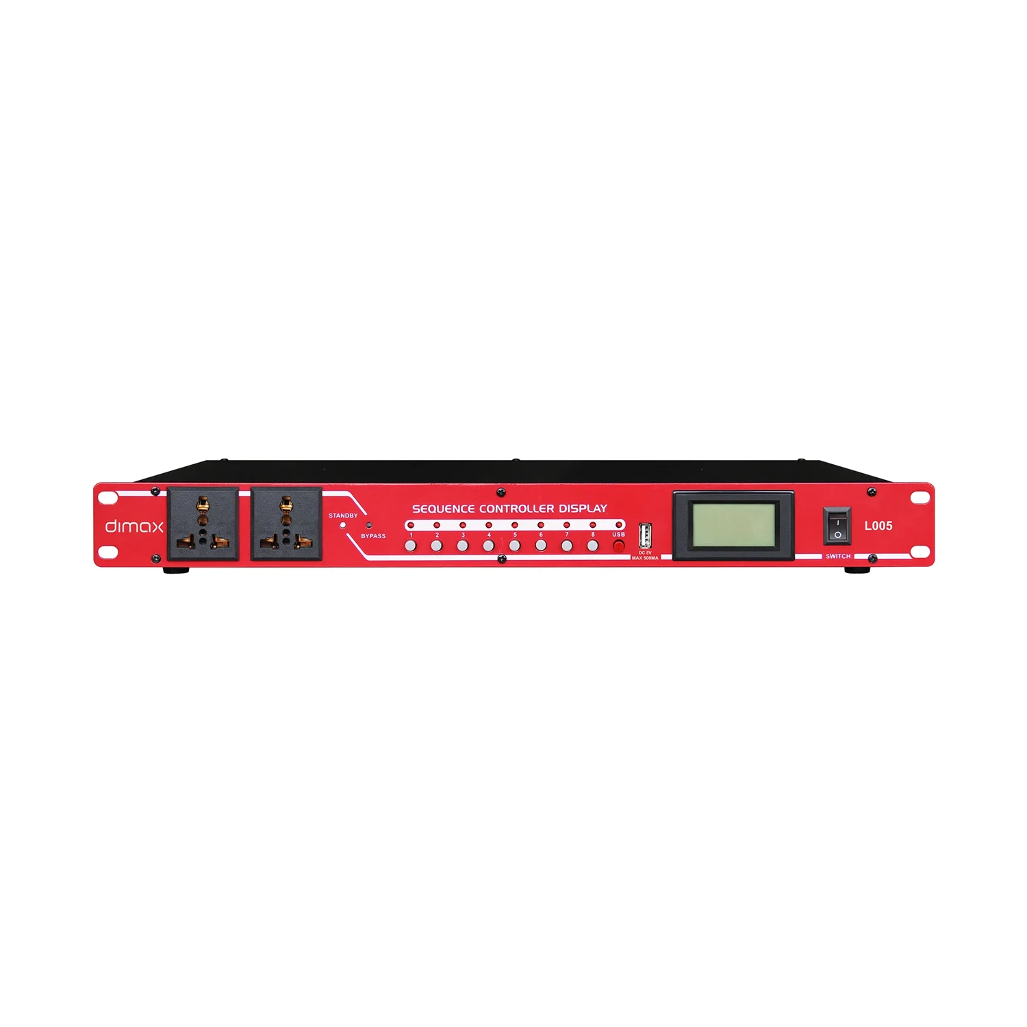 Rack Controlador De Secuencia 8 Salidas