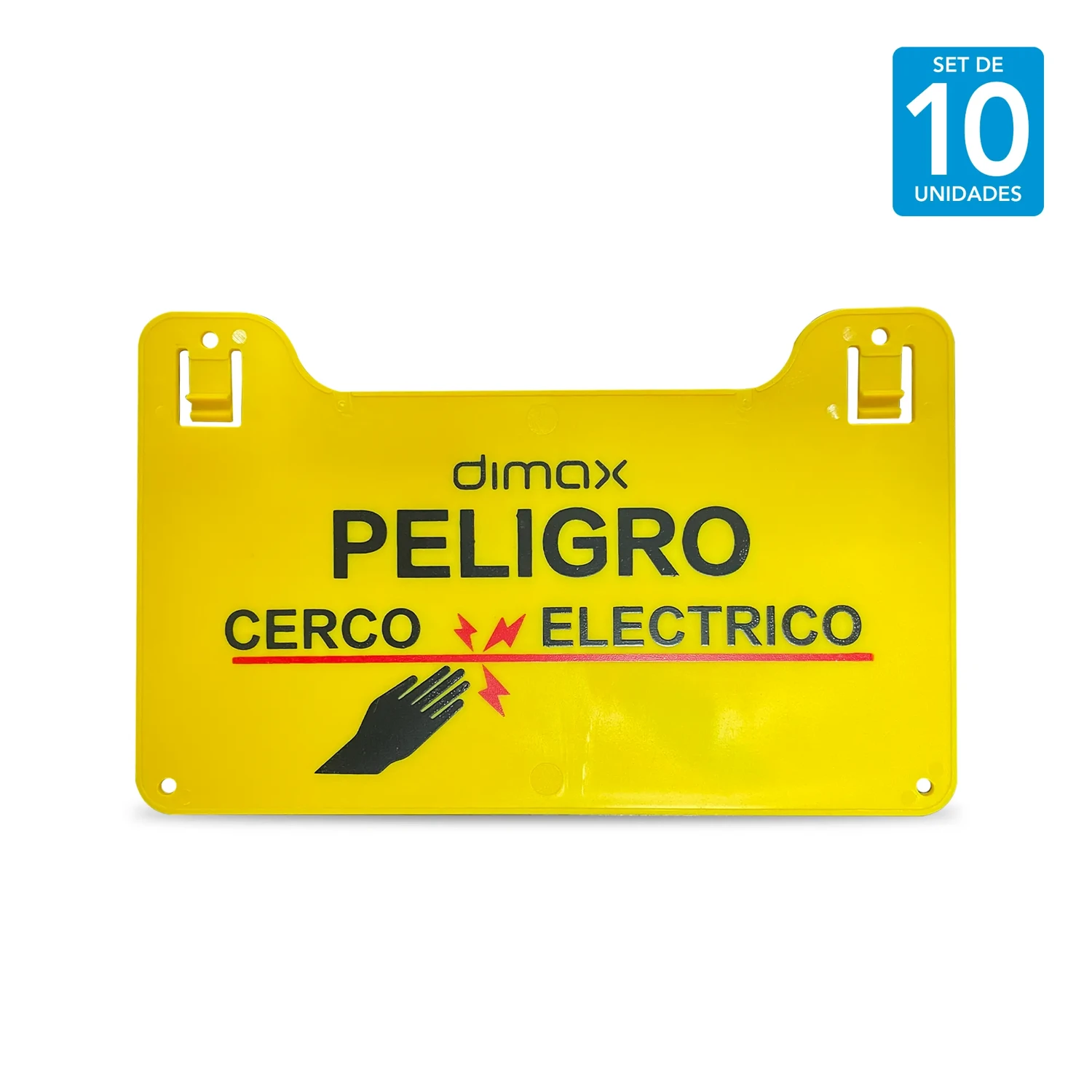 Señal De Advertencia 22.5x14.5cm - 10pzs