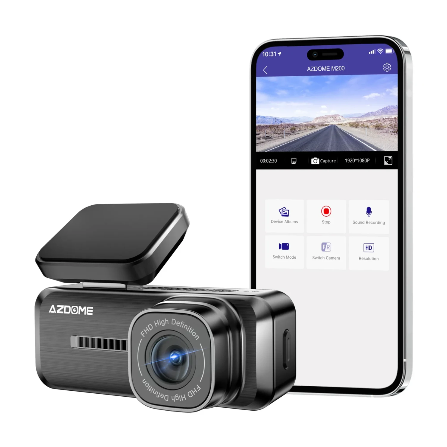 Dash Cam 2mp Vista Delantera