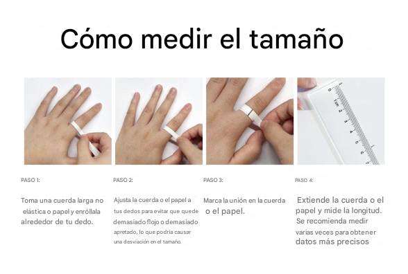 Smart Ring Tamaño #7 Negro