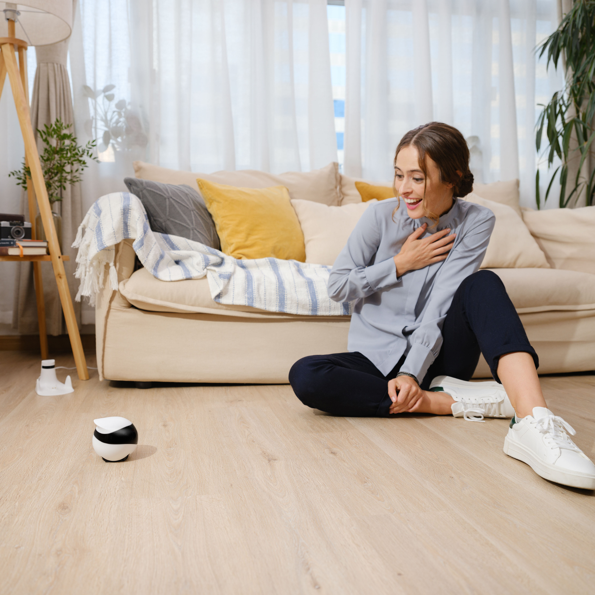 Robot Camara Movil Smart Para El Hogar