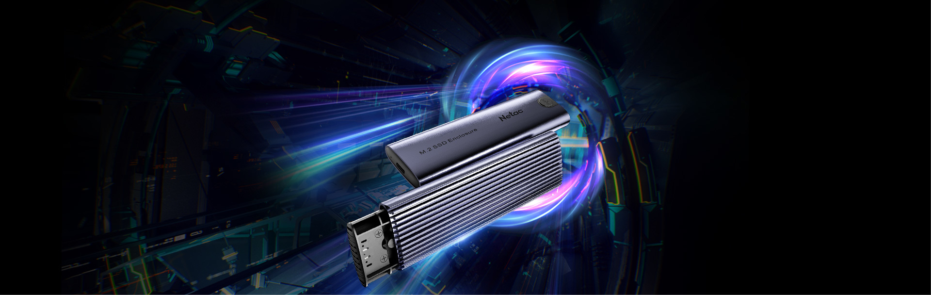 Case Externo Usb 3.1 Gen 2 Tipo-c M.2