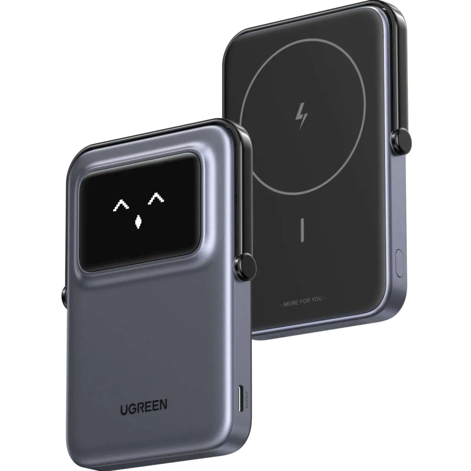 Mini Power Bank Inalambrico Gris Magsafe