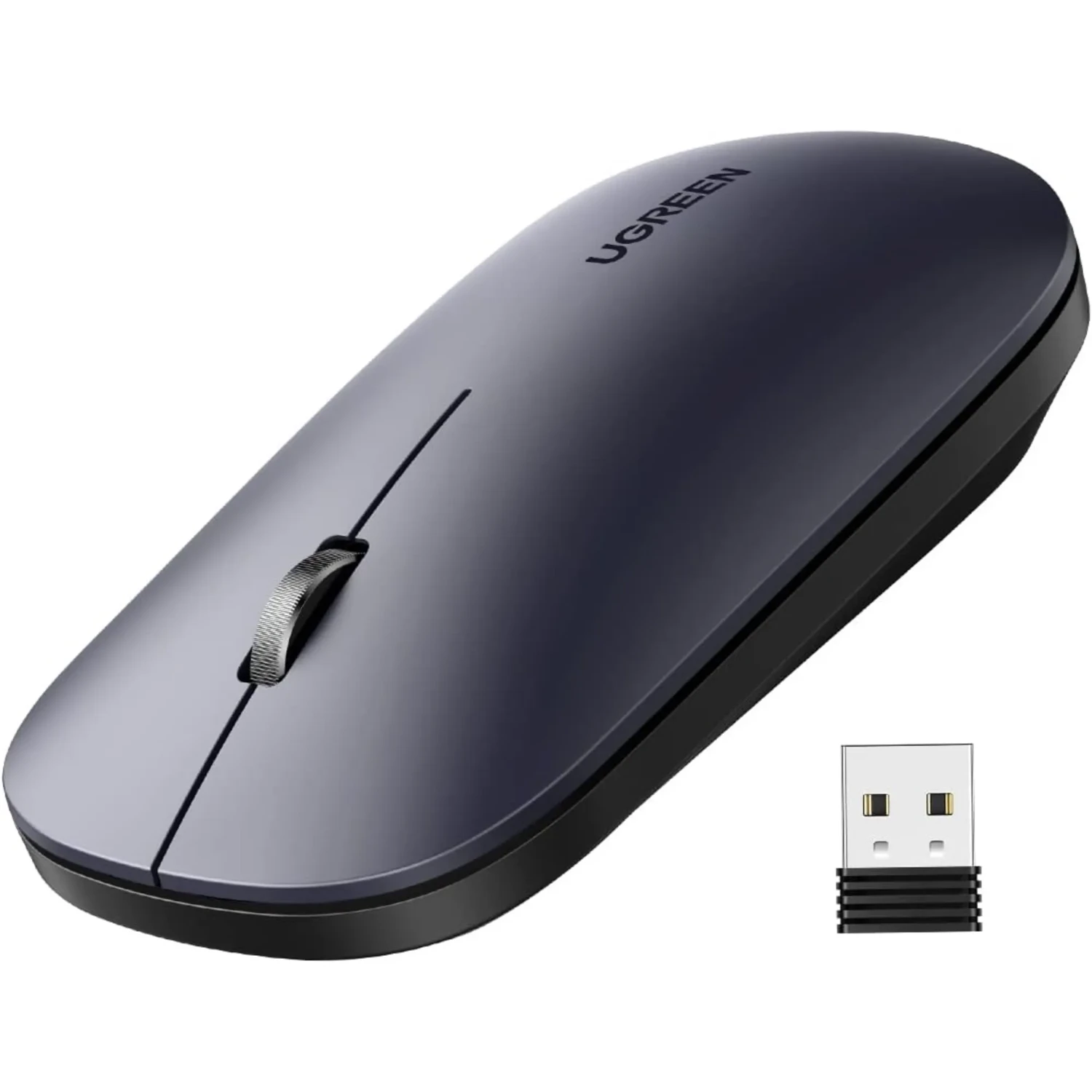Mouse Inalambrico Ultra Slim Negro