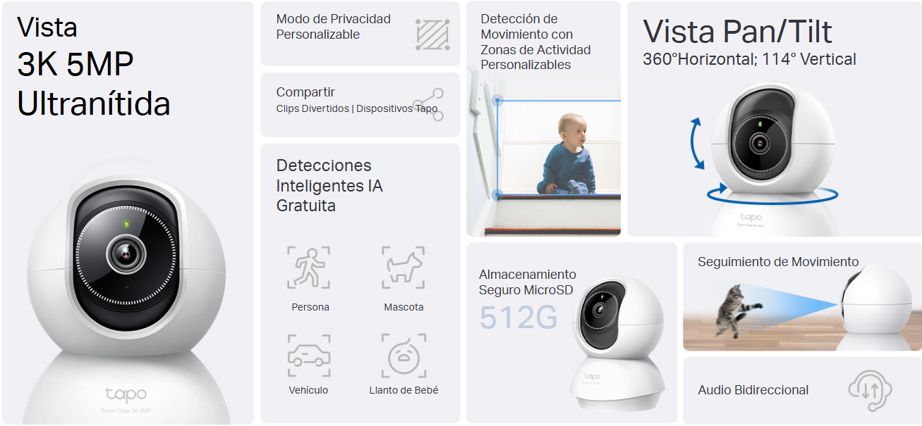Camara Wifi Tapo C230