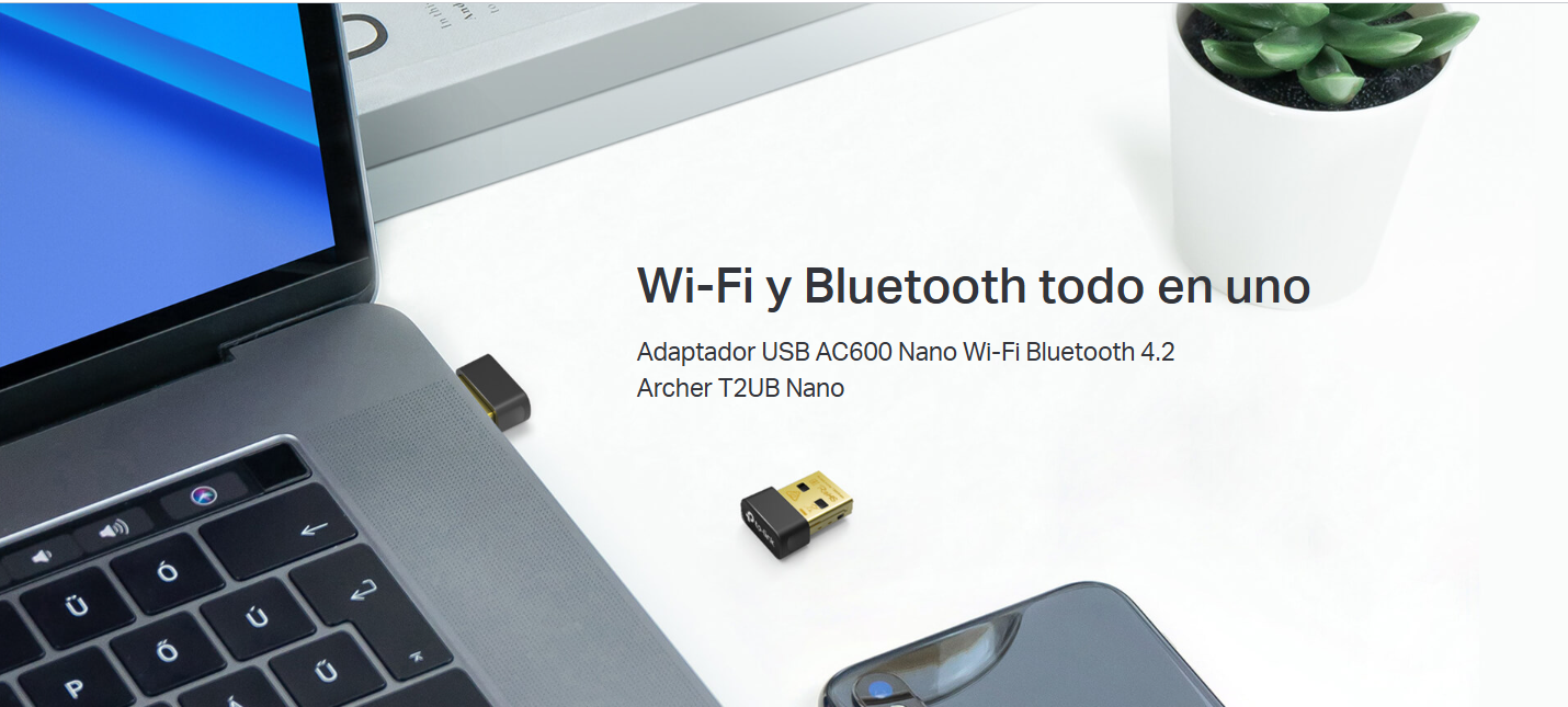 Mini Adaptador Usb Wifi /bluetooth 4.2