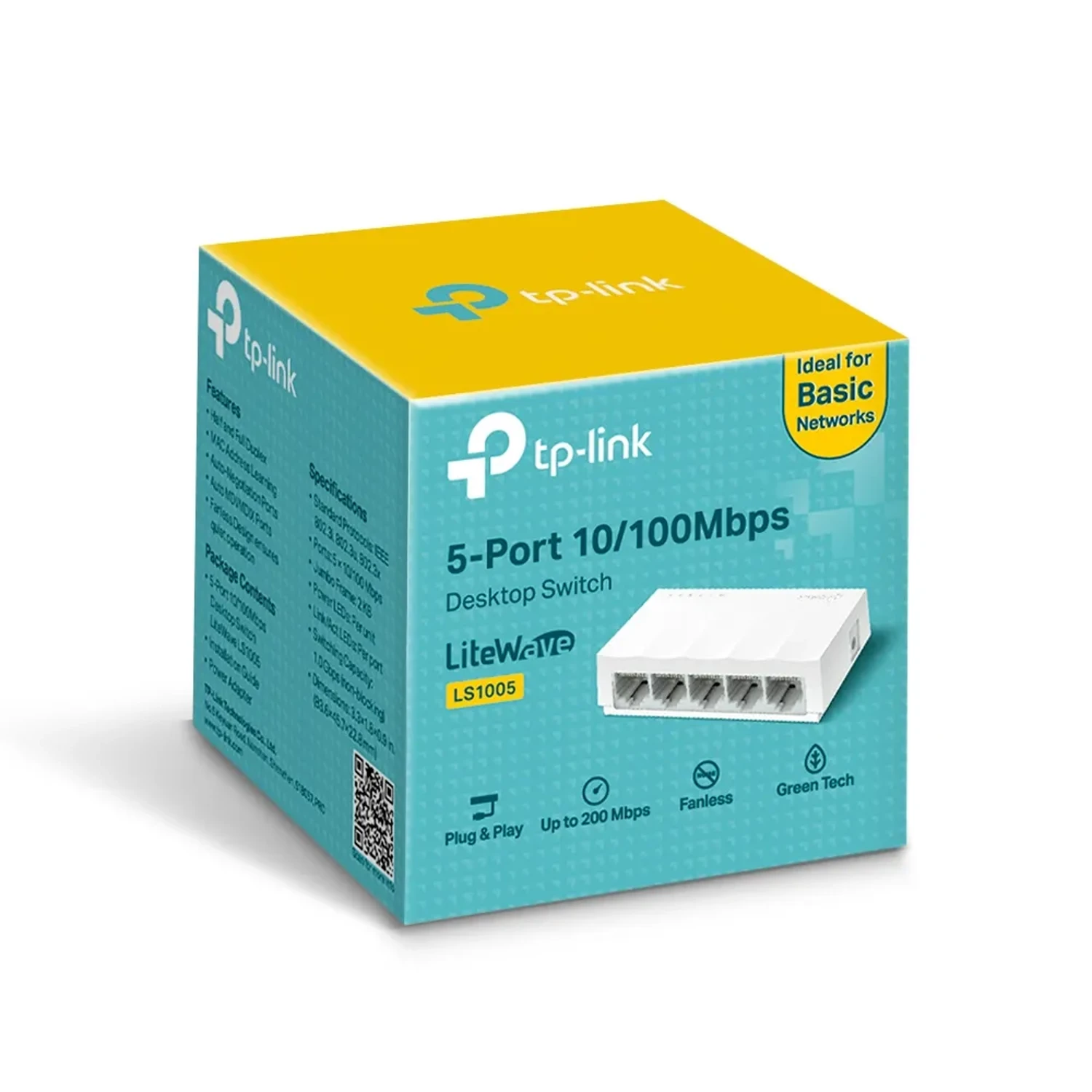 Switch Lite Wave 5 Puertos Ethernet