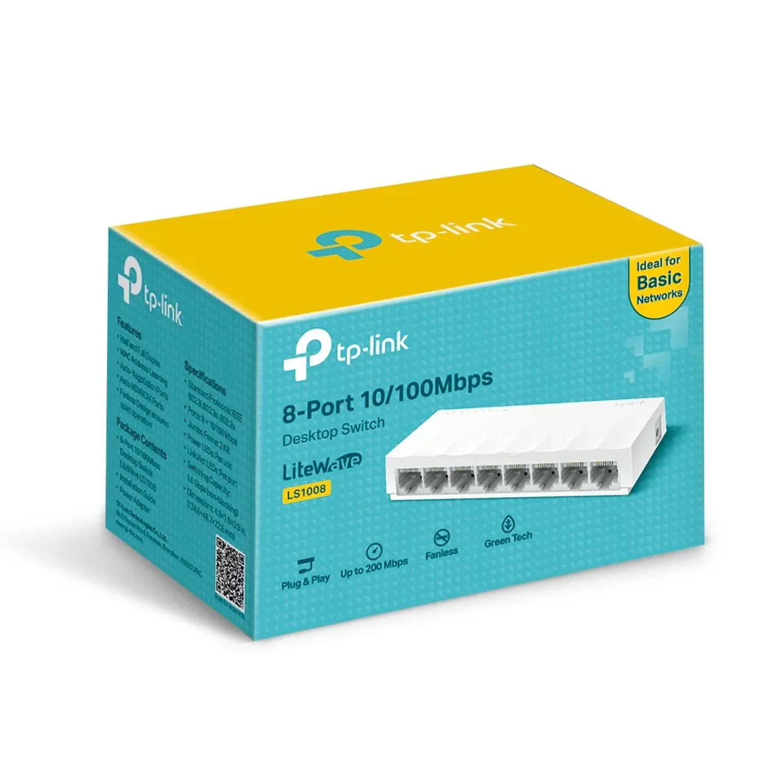 Switch Lite Wave 8 Puertos Ethernet