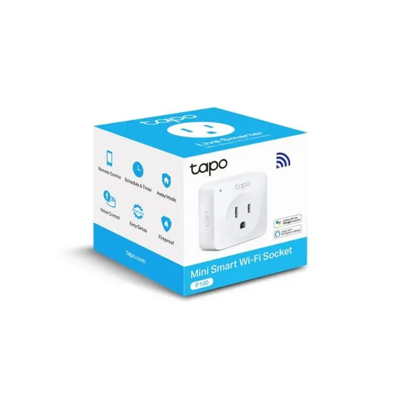 Mini Enchufes Smart Wifi(1-pack) P100